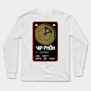 Blade Runner - Vid-Phon Long Sleeve T-Shirt